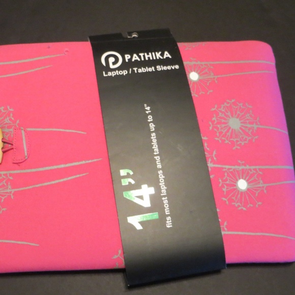 pathika laptop tablet canvas sleeve dandelions - Picture 8 of 8